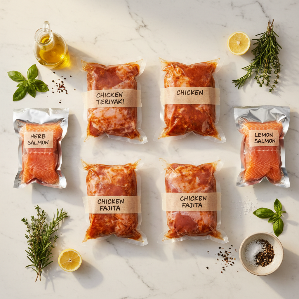 From Chaotic Fridge to Organized Freezer: A Step-by-Step Vacuum Seal Bags Sous Vide Meal Prep Storage Guide for Home Cooks