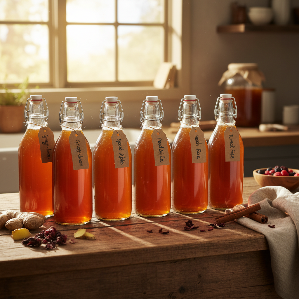 Flat Kombucha at Home in Your Kitchen: A Room-by-Room Guide to Building a Better Carbonation System
