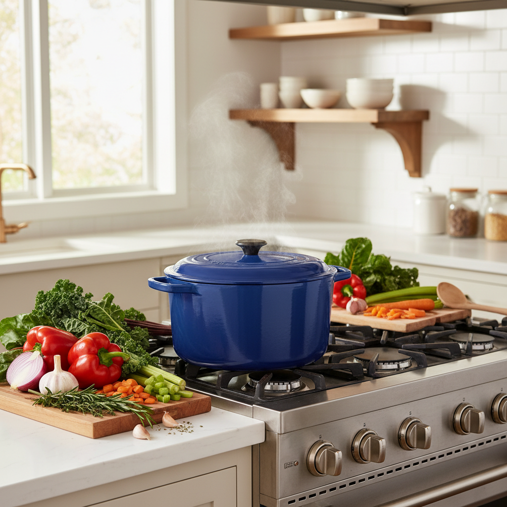Large Ceramic Coated Stock Pot Batch Cooking on a Budget: How to Get Restaurant-Quality Meals Without Spending a Fortune