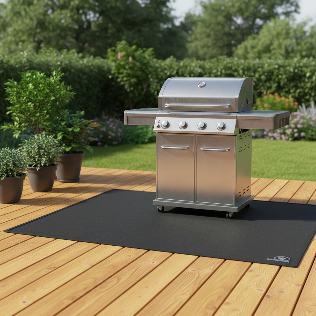 Small Space, Big Impact: How to Use a Fireproof Grill Pad to Protect Your Patio or Deck