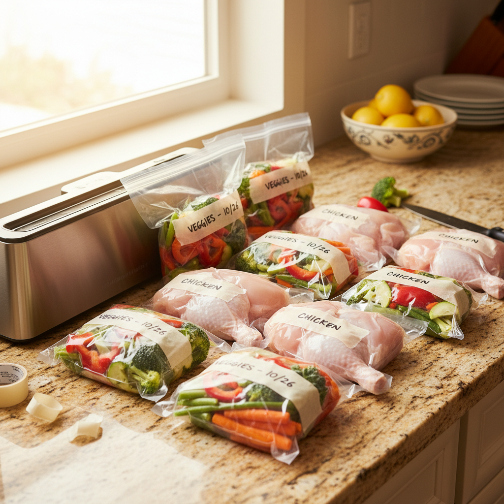 Storing Food Longer at Home: A Room-by-Room Guide to Getting the Most Out of Your Vacuum Sealer Machine