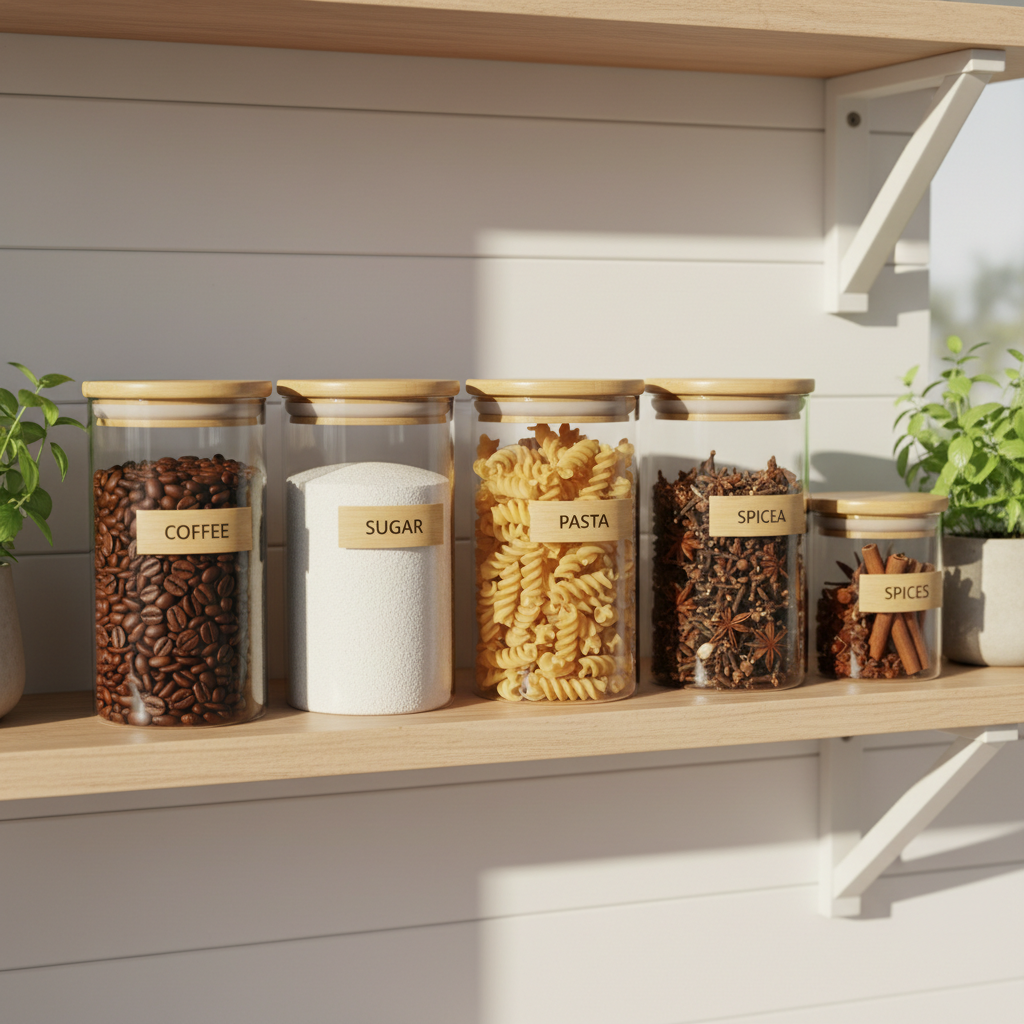 Why Glass Food Canister Airtight Storage Fails in Busy Kitchens — and How to Fix It Without Buying More Plastic