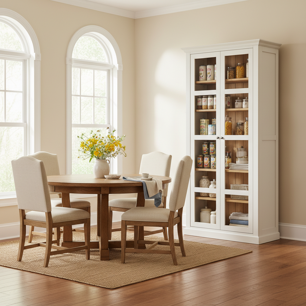 The Hidden Cost of Cheap Freestanding Pantry Storage Cabinets: Why Dining Room Clutter Keeps Coming Back and How to Avoid It