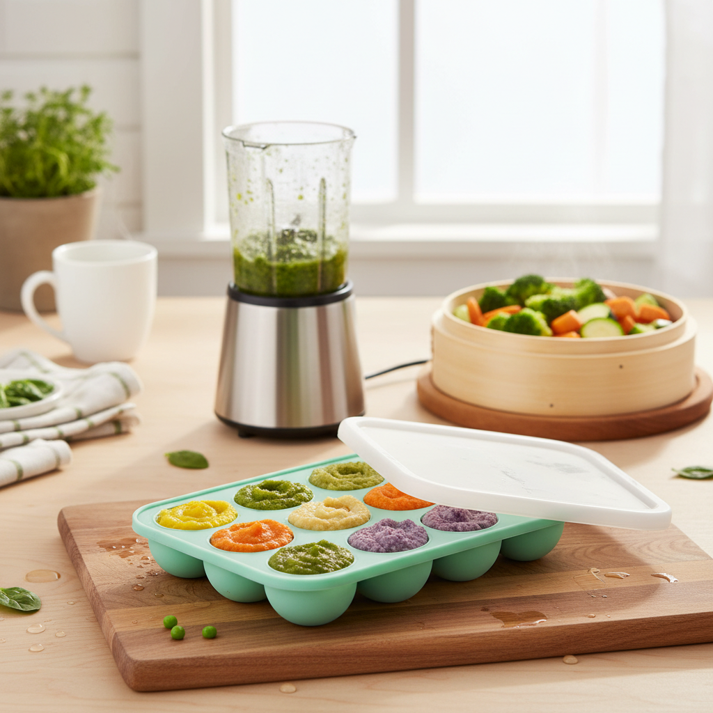 How Much Convenience You Trade for Freshness When Storing Homemade Baby Food in Silicone Freezer Trays