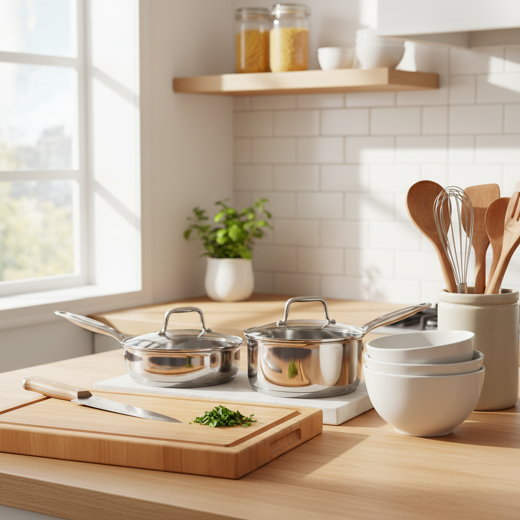 Small Space, Big Meals: How to Build a Complete Kitchen Starter Set on a Budget