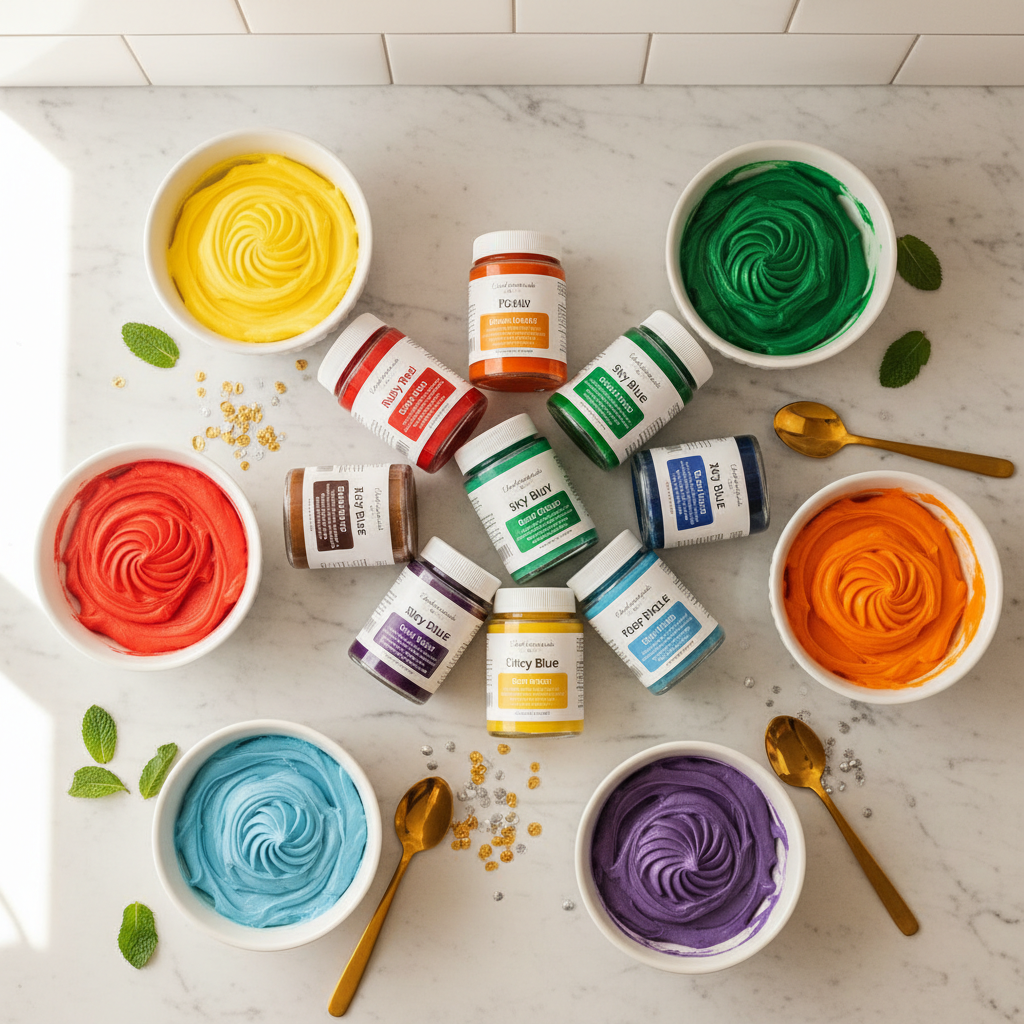 Choosing Gel Food Coloring Before Your Decorating Vision Settles: Favor Fade-Resistant Pigment Over Liquid Dye