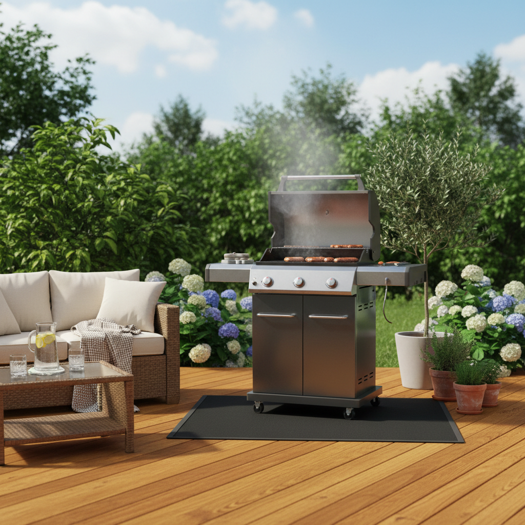 Why Your Outdoor Deck Often Gets Damaged During Grilling — and How to Protect It Without Replacing Your Setup