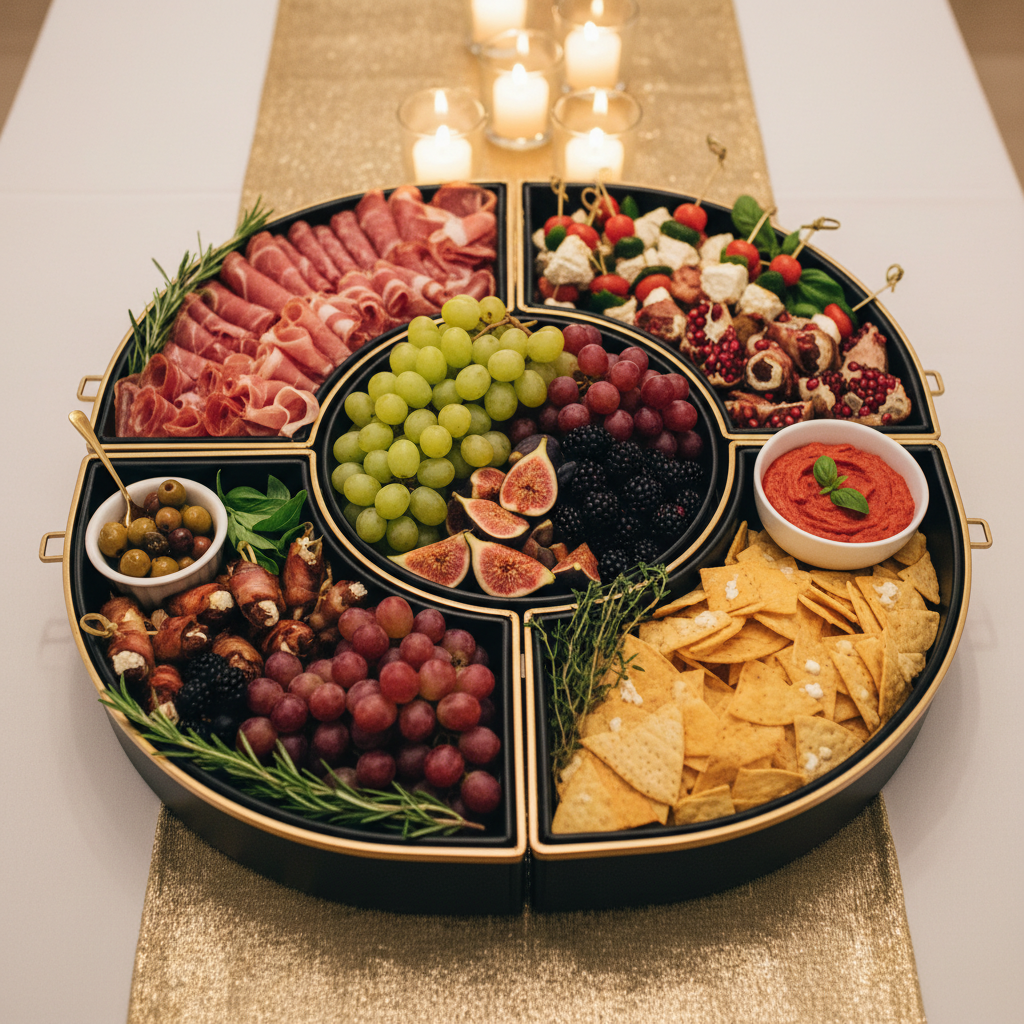 Sticky Cleanup and Flimsy Trays in Party Entertaining: Repair the Presentation Problem, Skip the Replacement
