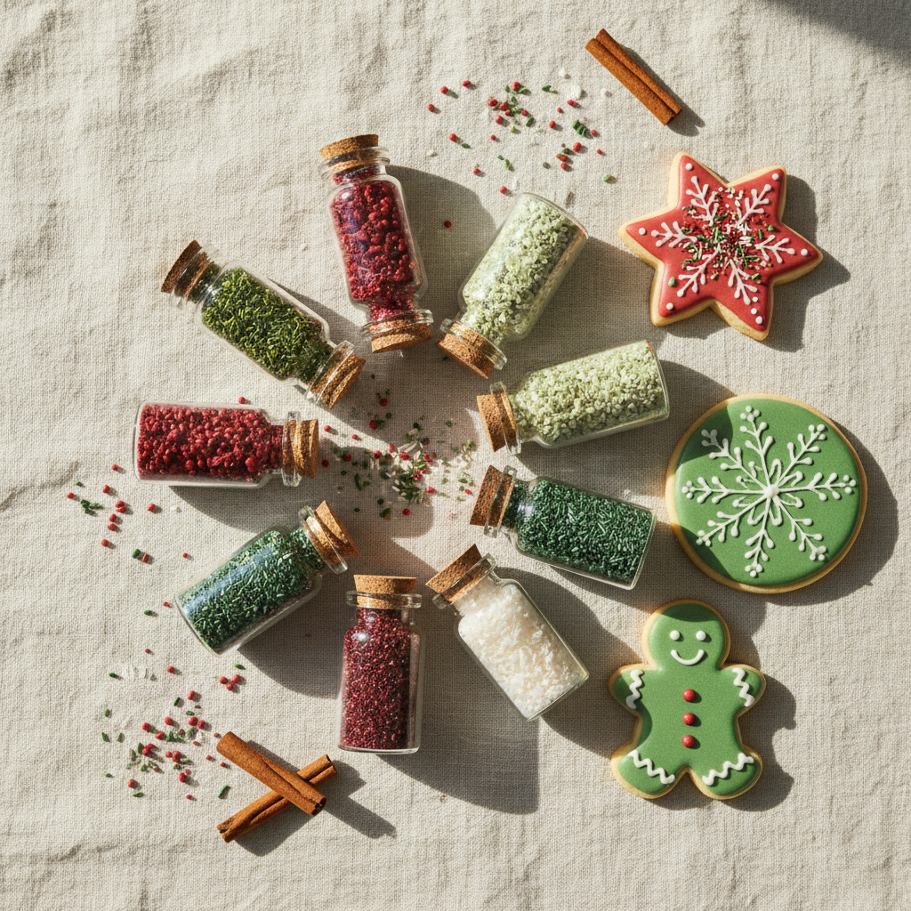 Choosing Between Conventional and Dye Free Natural Holiday Sprinkles for Christmas Baking: A Practical Breakdown