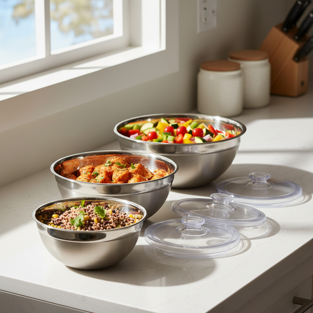 The Quiet Chaos of Sunday Meal Prep: How the Right Stainless Steel Mixing Bowls Set Changes the Whole System