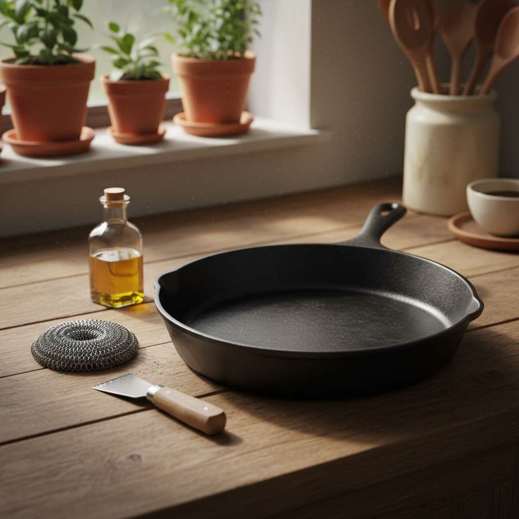 The Rust, the Residue, and the Ruined Seasoning: Cast Iron Pan Cleaning Scrubber Tips Worth Keeping
