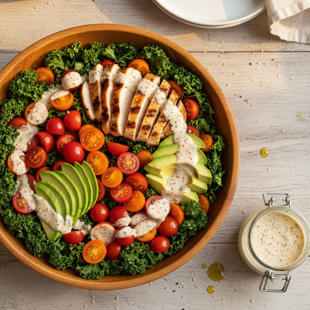 The Case for Seed Oil-Free Chipotle Ranch Dressing and What It Changes About Building Healthy Salads