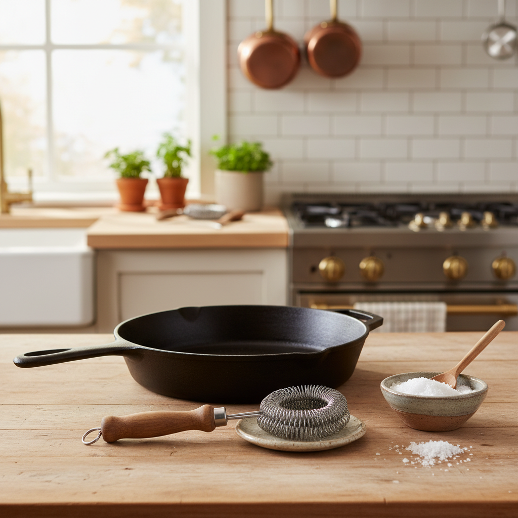 Seasoning Survived, Rust Didn't: Cast Iron Scrubber Long Handle Cleaning Tips That Hold Up Over Time