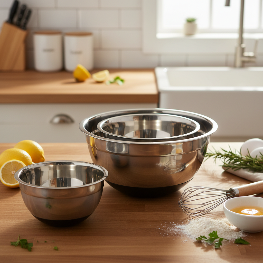 Stainless Steel Mixing Bowls for Home Baking 101: Everything First-Time Buyers Should Know Before Their First Purchase
