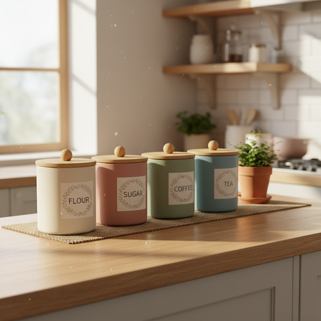 Airtight Ceramic Canister Set Kitchen Organization for Home Cooks: What Actually Works in a Busy, Space-Challenged Kitchen