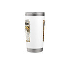December Birthday King Born In December Front Page Newspaper Stainless Steel Insulated Tumbler - view 2