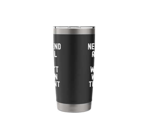 Never Send An Email You Wouldn't Want On Front Page Stainless Steel Insulated Tumbler - view 4
