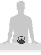 Cast Iron Malaysia Teapot, 0.8 litres, Enamel Interior, Induction Safe - view 4