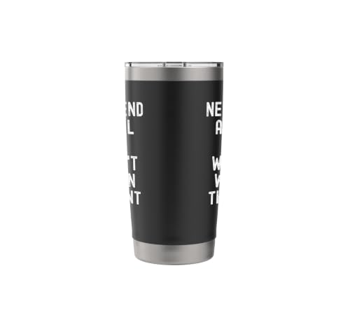 Never Send An Email You Wouldn't Want On Front Page Stainless Steel Insulated Tumbler - view 2