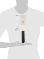 Mercer Culinary Millennia Turner, 4 Inch by 2-1/2 Inch Blade, Black Handle