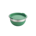 10 Pc Covered Stainless Steel and Silicone Mixing Bowl Set - view 6