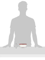 4 Cup Food Storage Containers with Red Lids (3) - view 4