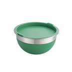 10 Pc Covered Stainless Steel and Silicone Mixing Bowl Set - view 7