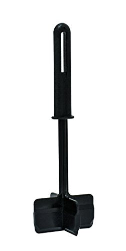 HIC Kitchen Original Hamburger Ground Meat Vegetable Frozen Concentrate Egg Chopper, Heat-Resistant Nylon, Black - view 2