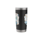 Bachelorette Squad Wedding Newspaper Front Page Girls' Trip Stainless Steel Insulated Tumbler - view 4