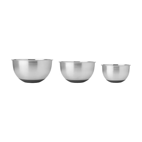 Stainless Steel Mixing Bowls, Set Of 3