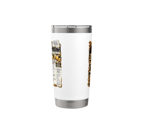 January Birthday King Born January Man Front Page Newspaper Stainless Steel Insulated Tumbler - view 2
