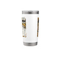 January Birthday King Born January Man Front Page Newspaper Stainless Steel Insulated Tumbler - view 2