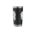 Bachelorette Squad Wedding Newspaper Front Page Girls' Trip Stainless Steel Insulated Tumbler - view 2