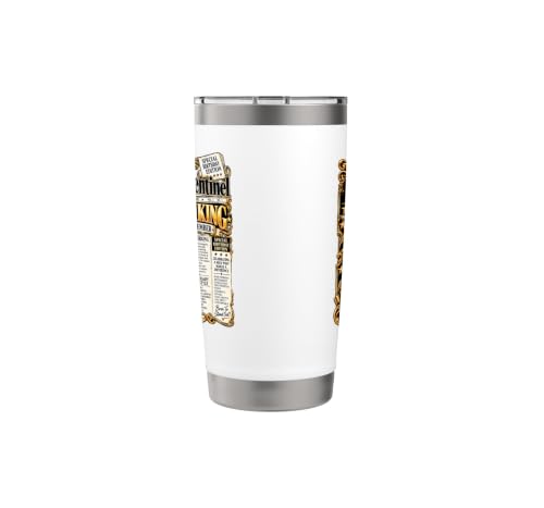 November Birthday King Born November Front Page Newspaper Stainless Steel Insulated Tumbler - view 2