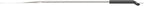 Witt Stainless Steel Pizza Turning Peel - 6.5" Diameter, Long Handle, Nonstick, Lightweight, Perforated Design, Essential for Pizza Oven Owners, Chefs, Cooks, Bakers
