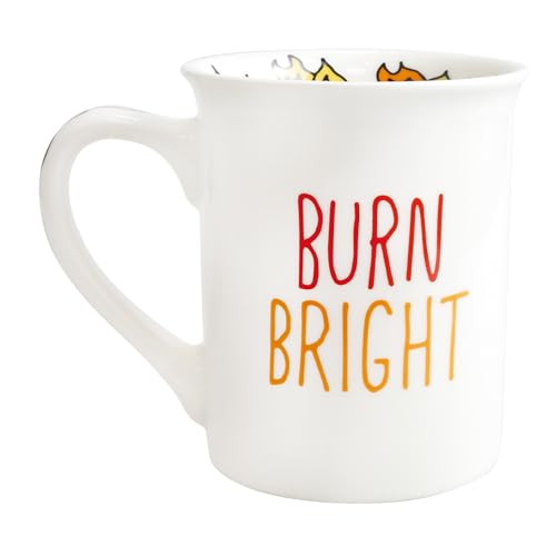 Our Name is Mud Dumpster Fire Burn Bright Coffee Mug, 16 Ounce, Multicolor - view 2