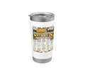 November Birthday King Born November Front Page Newspaper Stainless Steel Insulated Tumbler