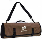 EVERPRIDE Chef Knife Roll Bag Holds 10 Knives – Contains 2 Large Zippered Pockets for Meat Cleavers and Cooking Tools – Durable Knife Carrier Case for Chefs and Culinary Students – Knives Not Included