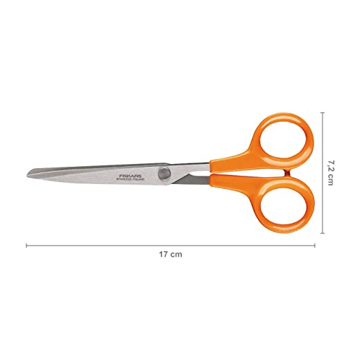 Paper Scissors, Total Length: 17 cm, Quality Steel/Synthetic Material, Classic, 1000816 - view 3
