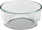 7203 7-Cup Glass Bowls and 7402-PC Blue Lids (2-Pack) - Made in USA - view 3
