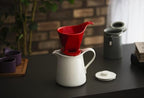 Zero Japan - Bee House Pour Over Coffee Dripper - Lead-Free & Cadmium-Free Ceramic Coffee Maker with Elegant Peek Hole, Drip Cone Brewer Coffee Gift, Brewing Accessories - Antique Green, Standard Size