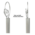 Danish Dough Whisk, 12 Inch Stainless Steel Bread Whisk, 2 Pack - view 4