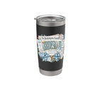 Bachelorette Squad Wedding Newspaper Front Page Girls' Trip Stainless Steel Insulated Tumbler