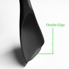 Cooking Spoons, Nonstick Silicone Spatula Spoon Set, 11"+13", Black - view 4