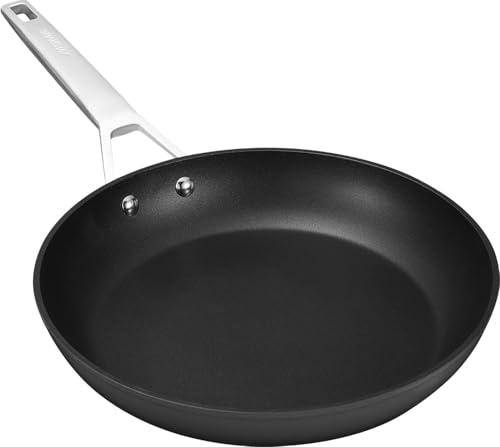 11 Inch Nonstick Frying pan, Grey Large Cooking Pan Titanium Skillet