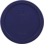 7203 7-Cup Glass Bowls and 7402-PC Blue Lids (2-Pack) - Made in USA - view 4