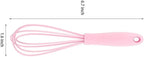 Whisk,6.7in Non Scratch Silicone Whisks,Balloon Egg Beater Perfect For Blending,Whisking,Beating,Frothing Stirring Set Of 12