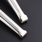 10 Pack Buffet Tongs,Stainless Steel Serving Tongs Serving Utensils 7Inch