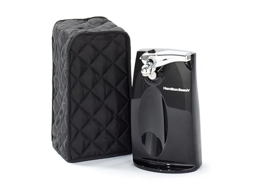 Can Opener Cover, 5"W x 5"D x 10"H, Black