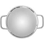 Compact Cuisine Water Bath Bowl 20 cm Stackable Mixing Bowl for Water Bath, Cromargan Polished Stainless Steel, Dishwasher Safe - view 5